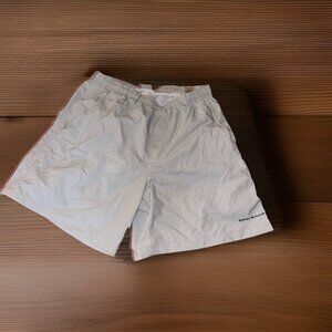 Columbia PFG Swim Trunks Adult Small Beige Fishing Mesh Omni-Shade Men’s